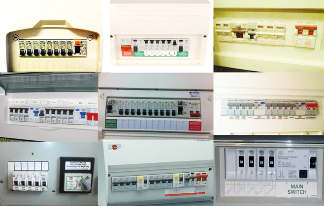Different Consumer Unit
